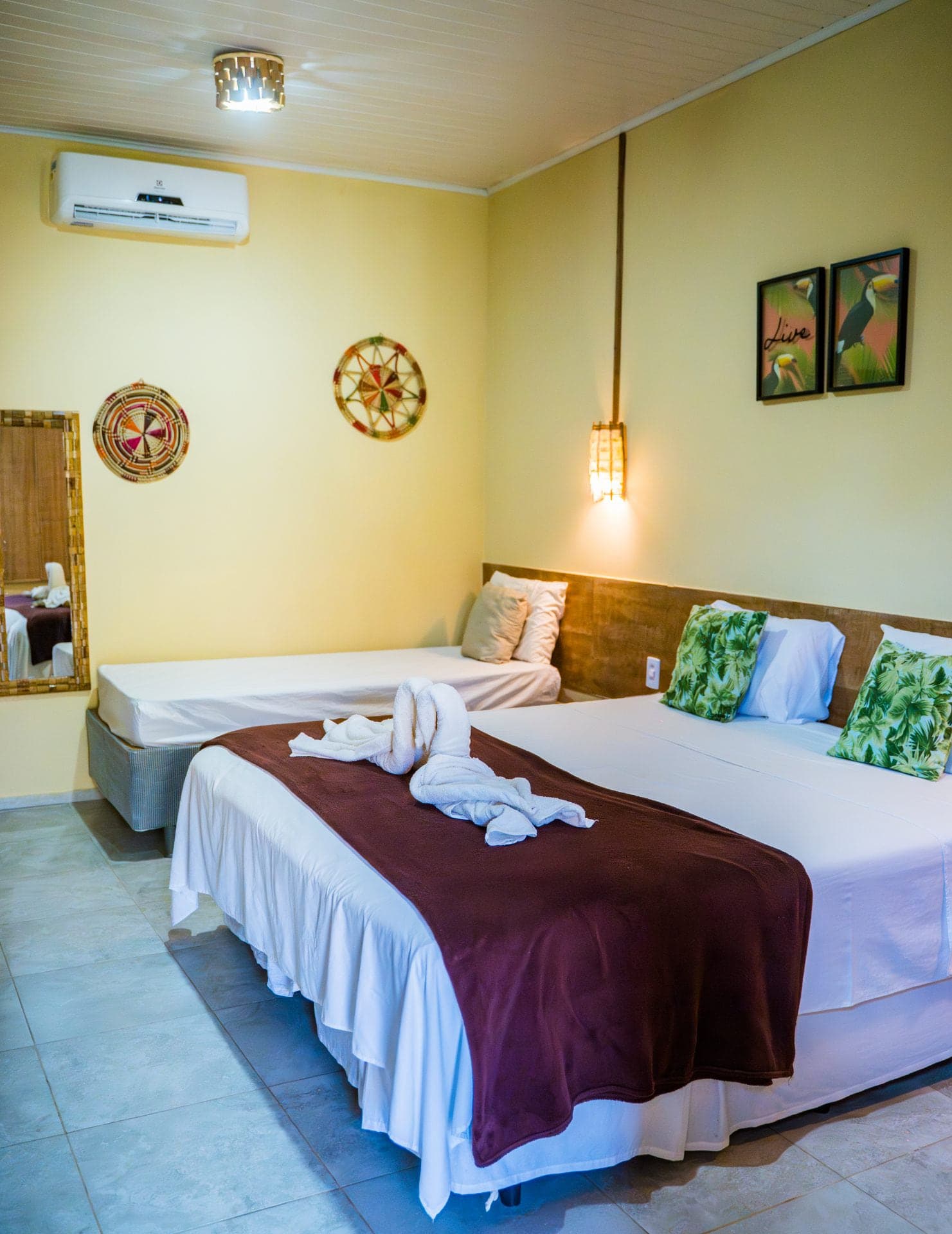 Quarto Triplo com Varanda - 3/5